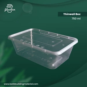 Thinwall Jawilan 750 ml 12 × 17 cm Tinggi: ±5.5 cm