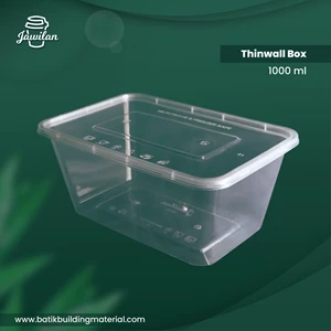 Thinwall Jawilan 1000 ml 12 × 17 cm Tinggi: ±7.4 cm