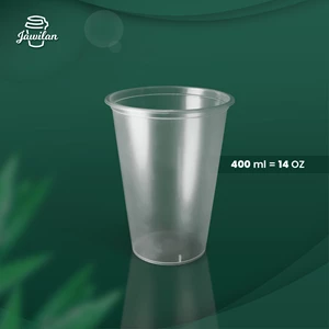 Injection Plastic Cup 400 ml Frosted