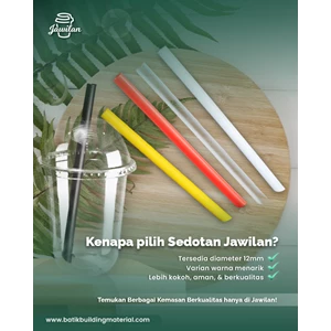 Sedotan Plastik: Jenis, Ukuran, Fungsi, dan Peran dalam Bisnis Anda