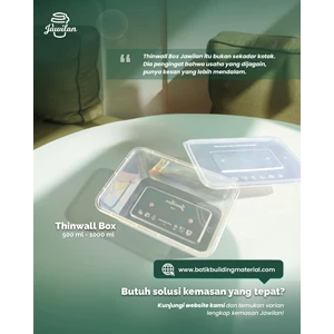 Packaging Thinwall Cocok untuk Bisnis Anda